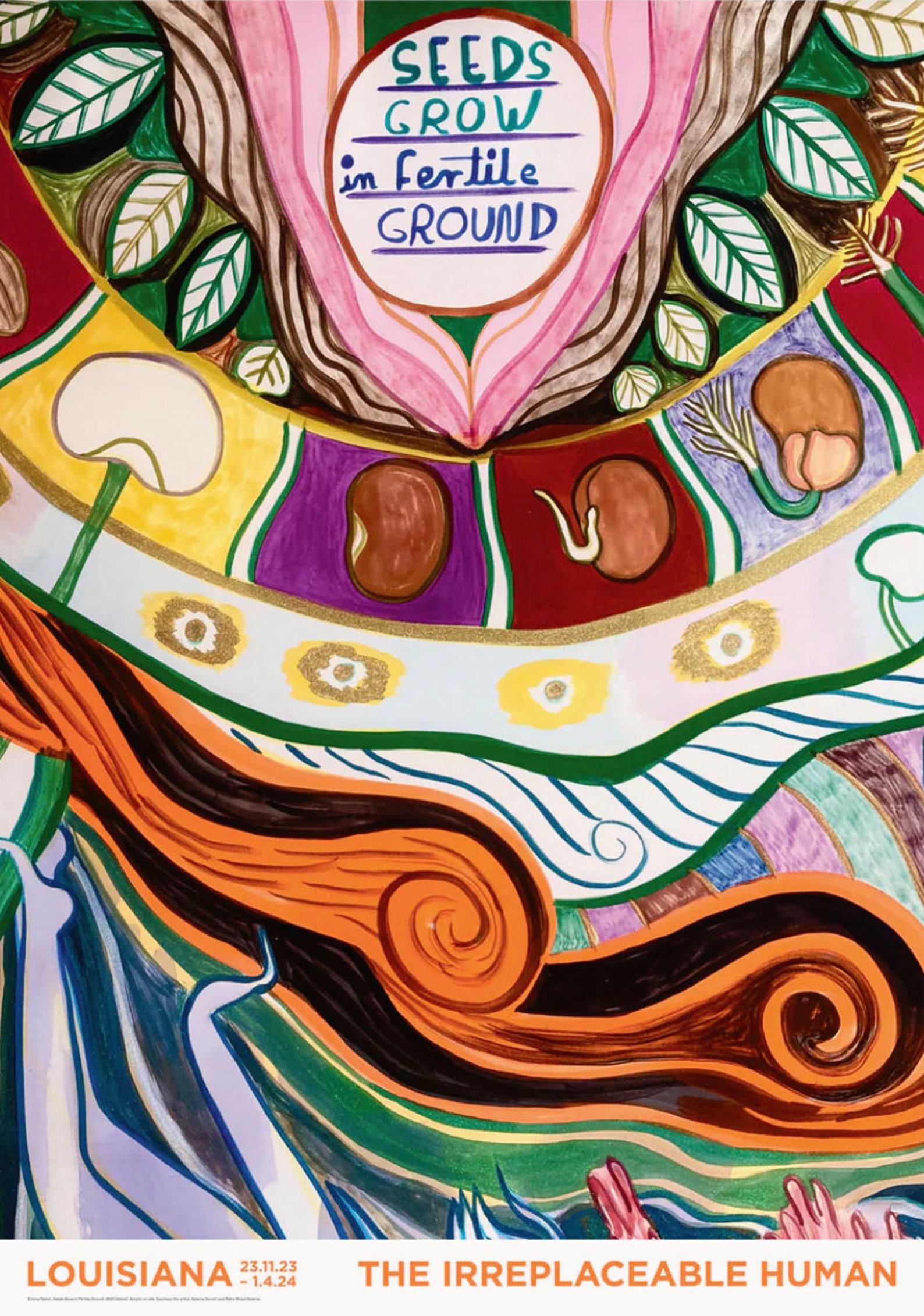 Emma Talbot Exhibition Poster - Stunning Original Print - Seeds Grow on ...