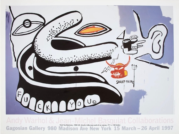 Andy Warhol X Jean Michel Basquiat - Collaborations - Dentures