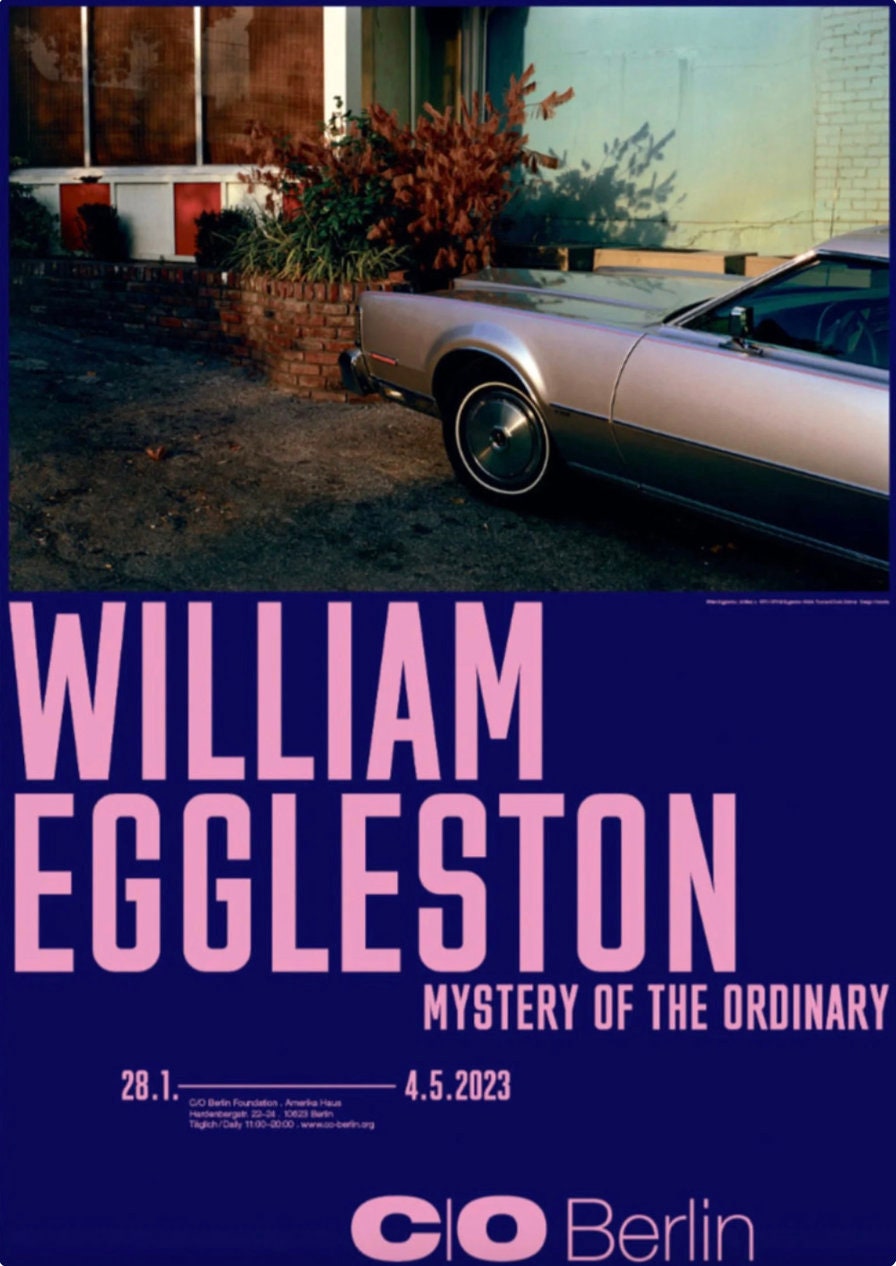 アート・デザイン・音楽 William Eggleston Mystery of the Ordinar Original William Eggleston Exhibition Poster - the Mystery
