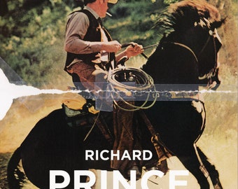 Richard Prince - Original exhibition poster - Cowboy - museum print pop art marlborough appropriated