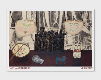 マンマ・アンダーソン、オリジナル展覧会博物館ポスター - Etsy 日本