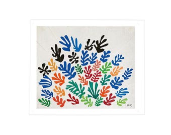 Cartel original de la exposición de Henri Matisse - La Gerbe - impresionante impresión de museo