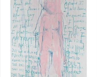 Tracey Emin - I Am the Last of my Kind - Stunning Original Exhibition Poster
