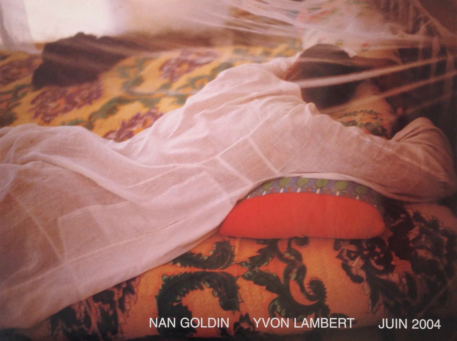 Vintage Nan Goldin Poster - Juin 2004 - Stunning Exhibition Poster  