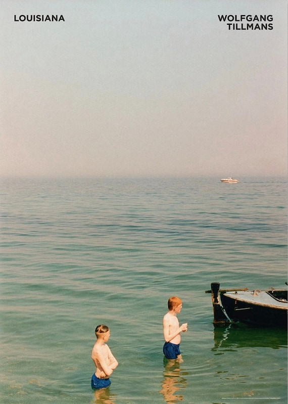 Original Wolfgang Tillmans Exhibition Poster - Red Haired Boys