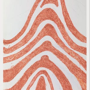Original Louise Bourgeois exhibition poster - Dissymetry - authentic museum print from the great female artist