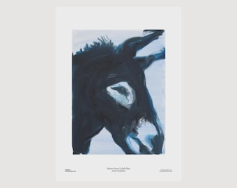 Authentic Marlene Dumas exhibition poster - Donkey (Daytime) - official museum print