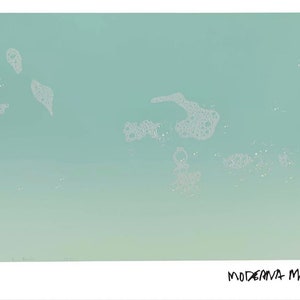 Oryginalny plakat wystawy Eda Ruschy - Suds - autentyczny wydruk muzealny