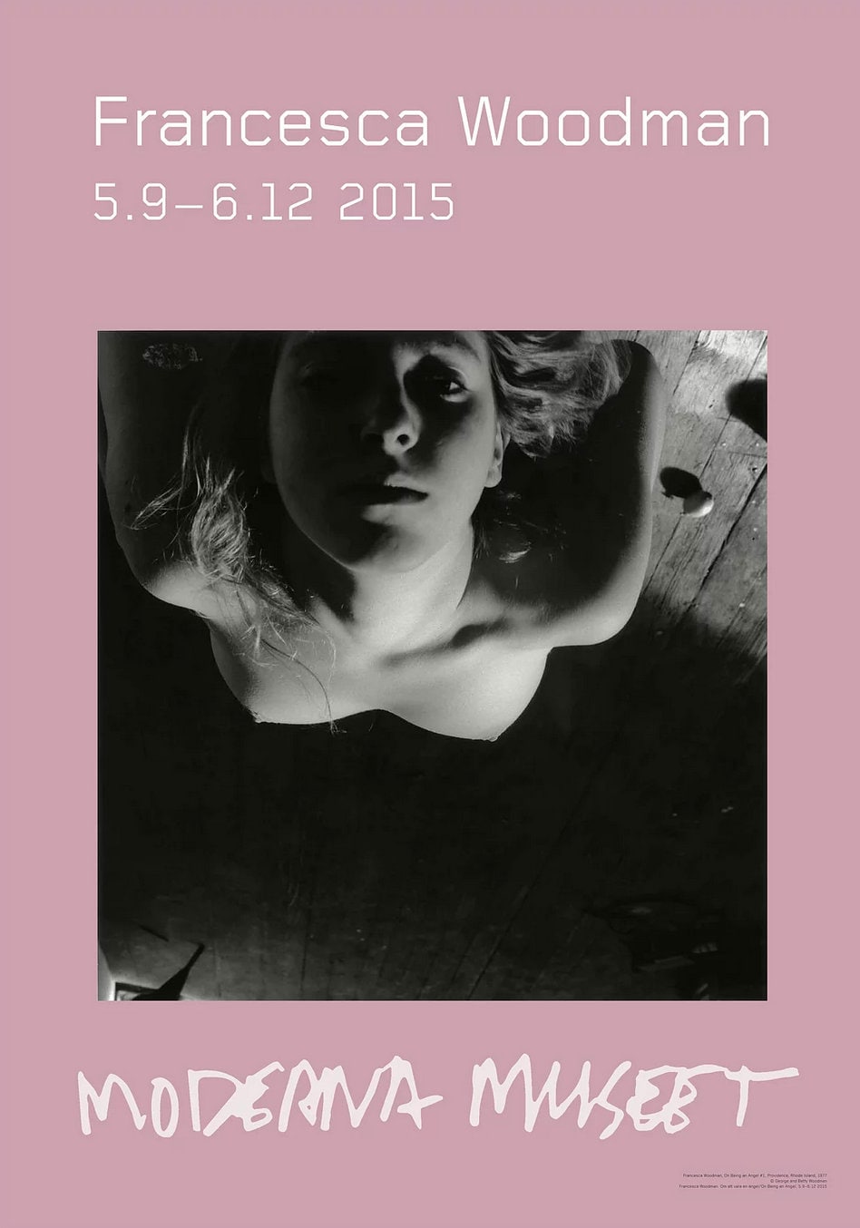 Official Francesca Woodman Poster - on Being an Angel - Female