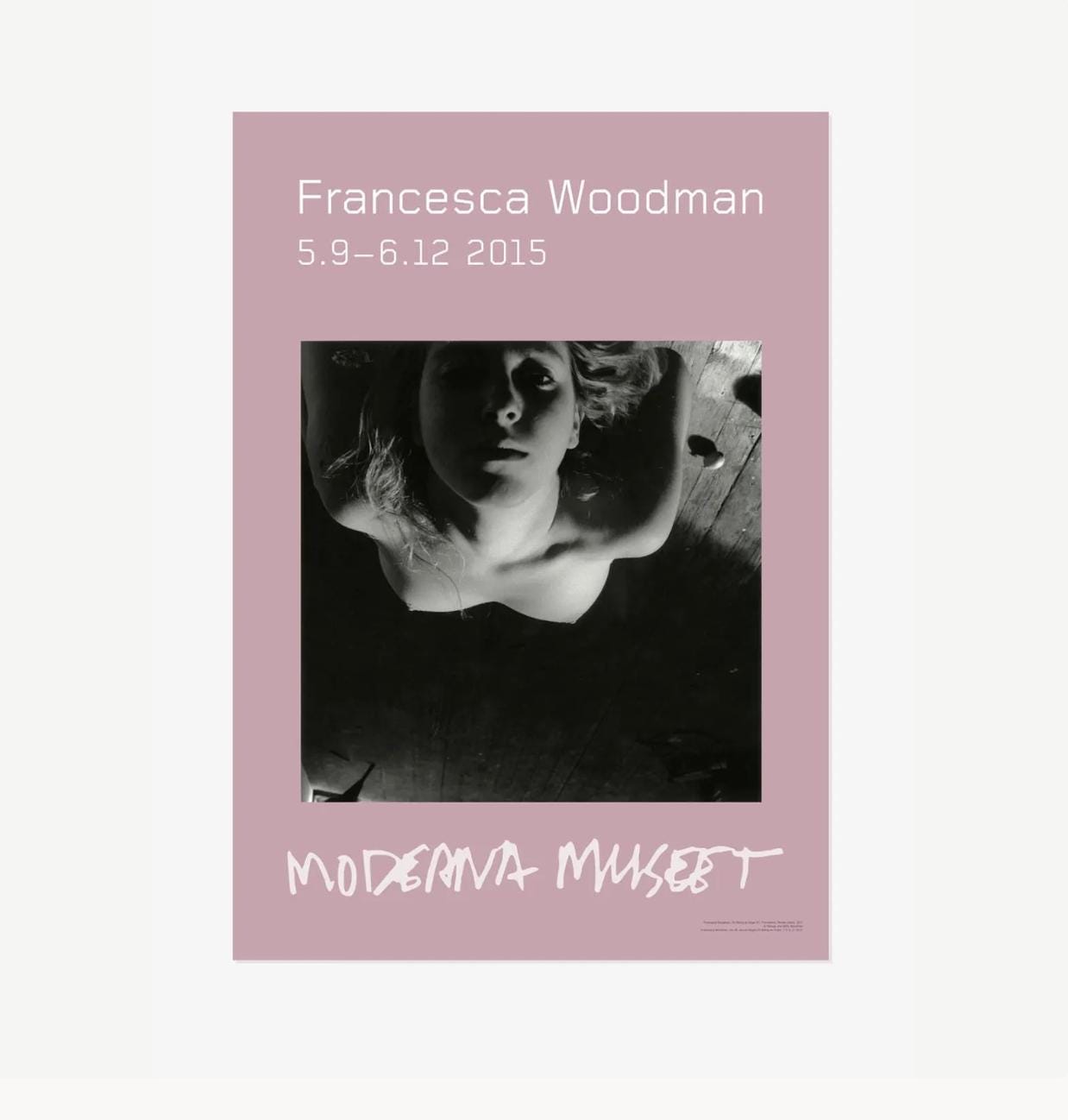 国内未入荷 フランチェスカウッドマン Francesca Woodmanポスター Official Francesca Woodman Poster - on Being an Angel - Female