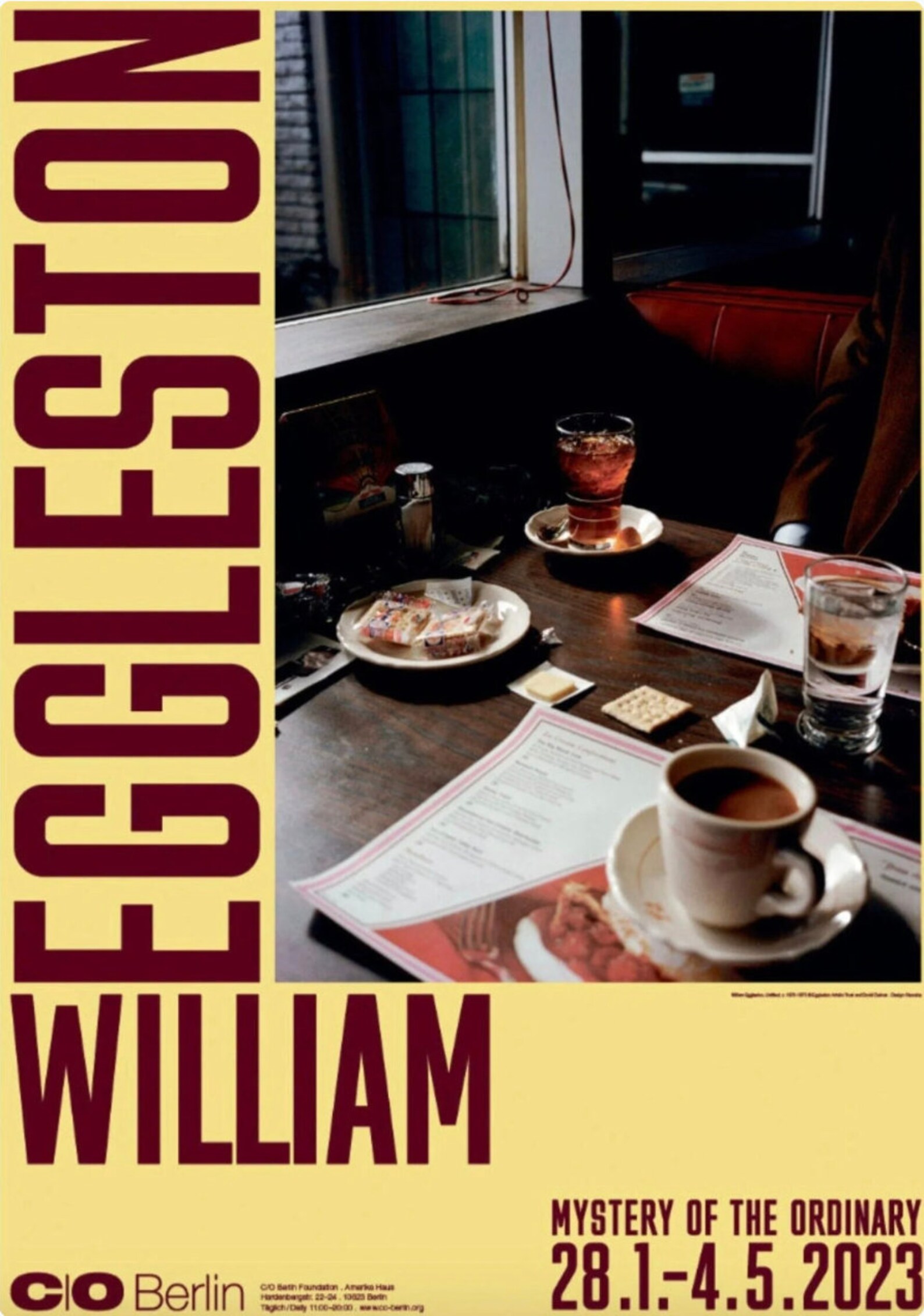 Authentic William Eggleston Exhibition Poster the Mystery of the Ordinary Stunning Museum Print
