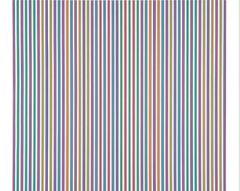 ブリジット・ライリー展ポスター - 賛歌 - オプアートの女性