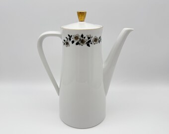 Seltmann Weiden K, Bavaria, 'Doris' Kaffee- oder Teekanne. Deutschland, 1949-54.