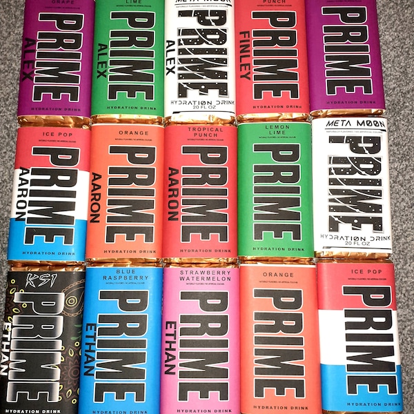 Prime Chocolate Bar Etsy UK