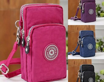 Bag Mobile Phone Bag, Sports Wallet Phone Bag For Mobile Shoulder / Crossbody Bag Key Holder Small Money Bag, Perfect Bag Walking With Dog
