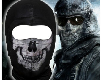 COD MW 2 Simon 'Ghost' Riley Skull Mask Balaclava Cosplay