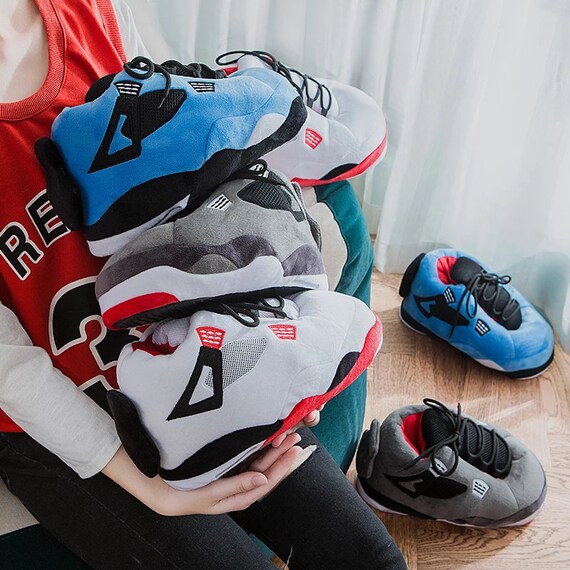 Sneaker inspired best sale slippers