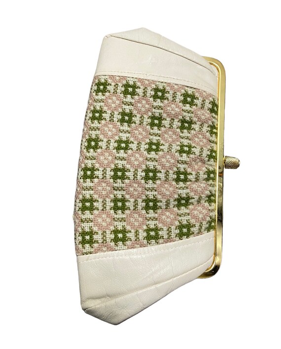 1960s welsh wool purse or clutch bag Gem