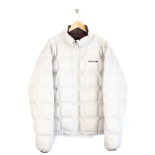 Retro 90% Down Ribbed Shell Hooded Puffer Coat