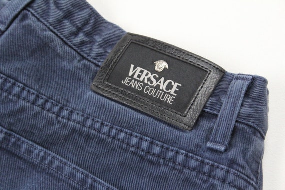 Versace Vintage Trousers 90s Relaxed Fit Regular … - image 4
