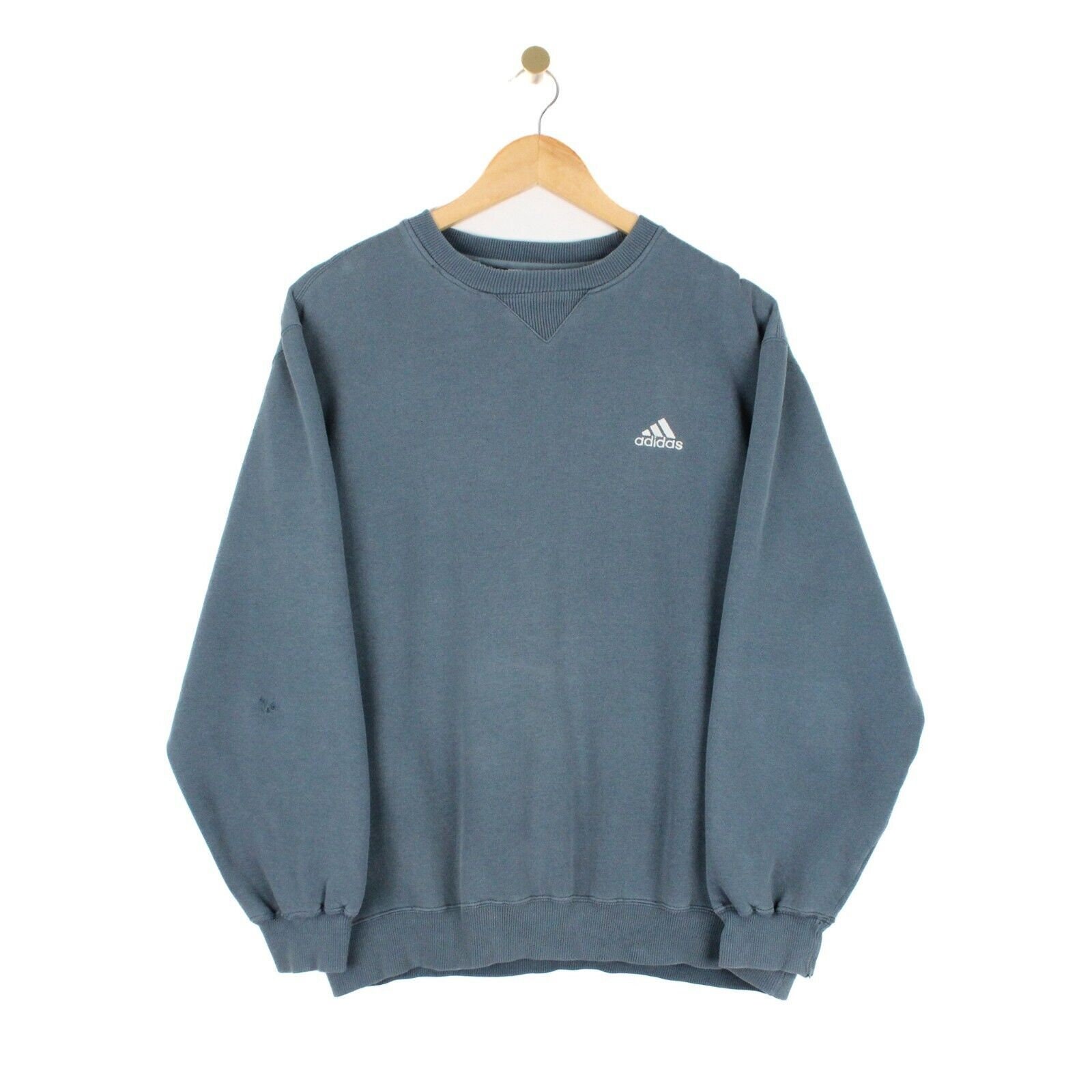 grey vintage adidas sweatshirt