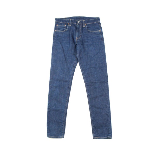 Levi's 520 Jeans Blau Tapered Leg Slim Fit Denim Medium Wash Herrengröße W28 L30