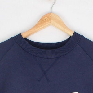 Vintage Umbro Crew Neck Sweatshirt Oversized 90s Blue Mens Size L image 5