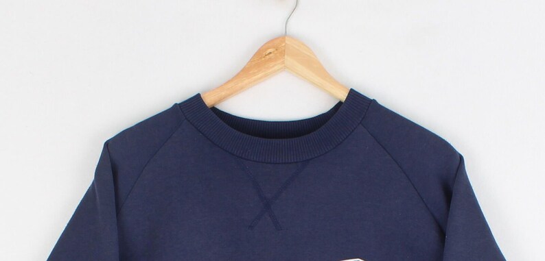 Vintage Umbro Crew Neck Sweatshirt Oversized 90s Blue Mens Size L image 5