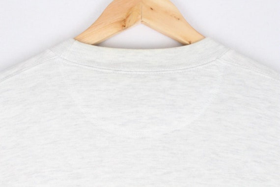 VTG Russell Athletic Basic Sweatshirt Grey Embroi… - image 8