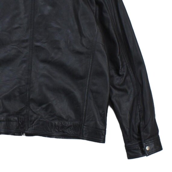 Vintage Lakeland Leather Jacket Mens Size 44 Blac… - image 11
