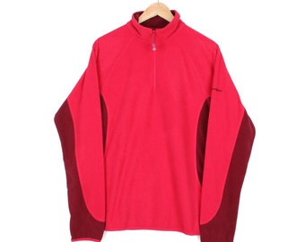 Vintage Gelert Fleece Jacket 90s Full Zip Oversized Pattern Mens