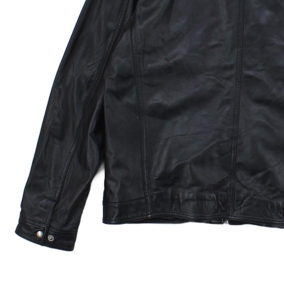 Vintage Lakeland Leather Jacket Mens Size 44 Blac… - image 10