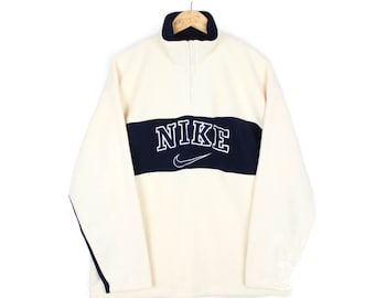 Vintage Nike Sweatshirt Beige - Etsy UK