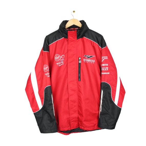 Yamaha Vintage Racing Jacket Virgin Media Embroidered… - Gem