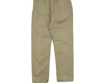 Gant Chino-Hose Herren W34 L31 Beige Regular Khaki