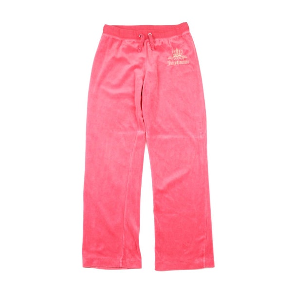 Juicy Couture Pantaloni sportivi vintage Velluto Velluto Vestibilità regolare Taglia da donna XXL