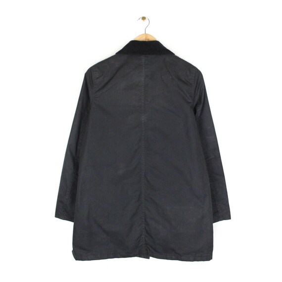 Barbour Islay Wax Jacket Black Button Waxed Coat Coll… Gem