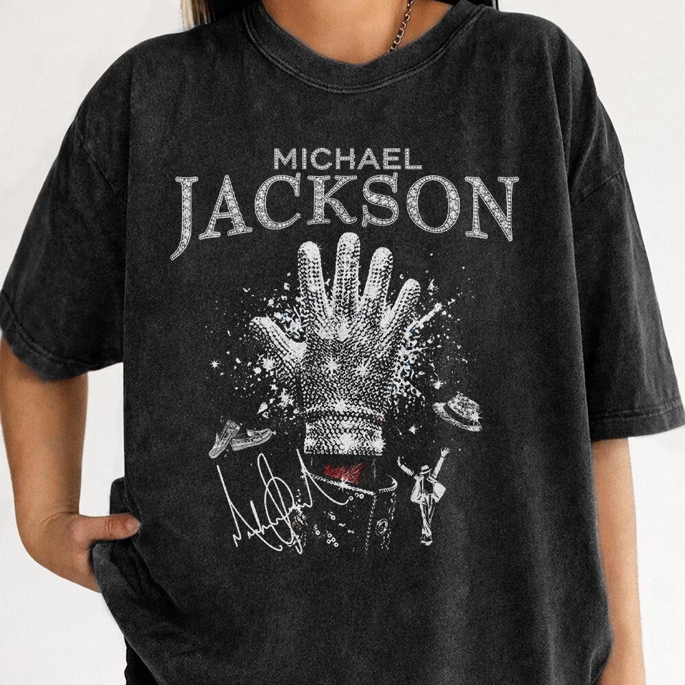 Rhinestone Michael Jackson Shirt Custom - Etsy