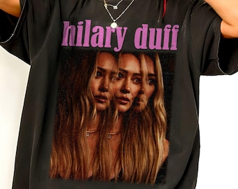 Hilary Duff The Lucky Me Tour 2026 Vintage Unisex Comfort Color Shirt