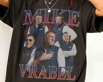Koszulka dla kibica piłki nożnej Mike'a Vrabela, unisex, vintage, comfort color