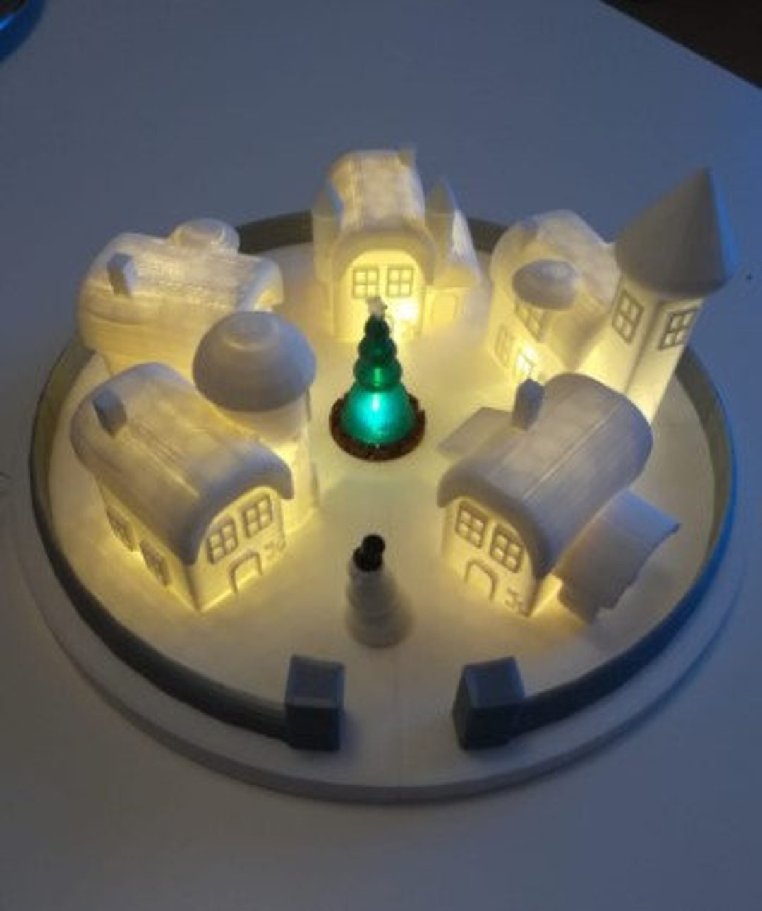 Christmas Village 3D STL File 3D Christmas Model - Etsy