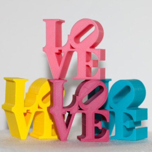 Love 3D Print STL 3D Love Model - Etsy