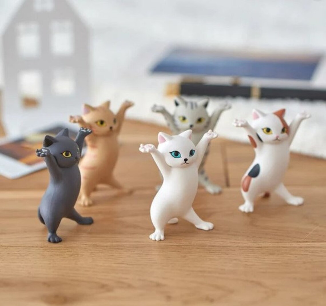 Cute Cat Holder 3D STL File 3D Print Cat Model Etsy Australia