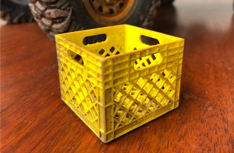 Mini Milk Crate 3D STL File 3D Print Crate Stl File Etsy Israel