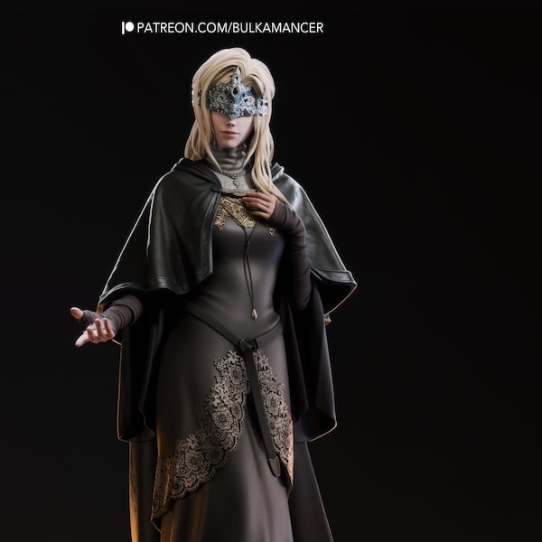 Gardienne du feu - Modèle 3D de Dark Souls 3 | Geschenk für Gamer | COD-Statue | Handgemachtes Geschenk | Geschenk Skulptur |