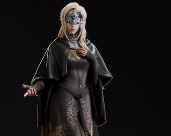 Gardienne du feu - Modèle 3D de Dark Souls 3 | Geschenk für Gamer | COD-Statue | Handgemachtes Geschenk | Geschenk Skulptur |