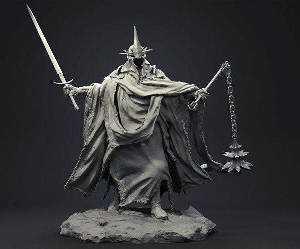 26cm Lord of Rings Figure Witch-king of Angmar Anime Figures Nazgul  Ringwraith Figurine Statue Model Doll Collectible Toy Gifts - AliExpress