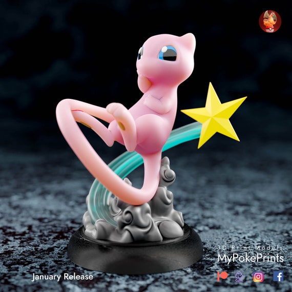 Mewtwo Pokemon Figure Statue Pokemonfanart Gift for -  Finland