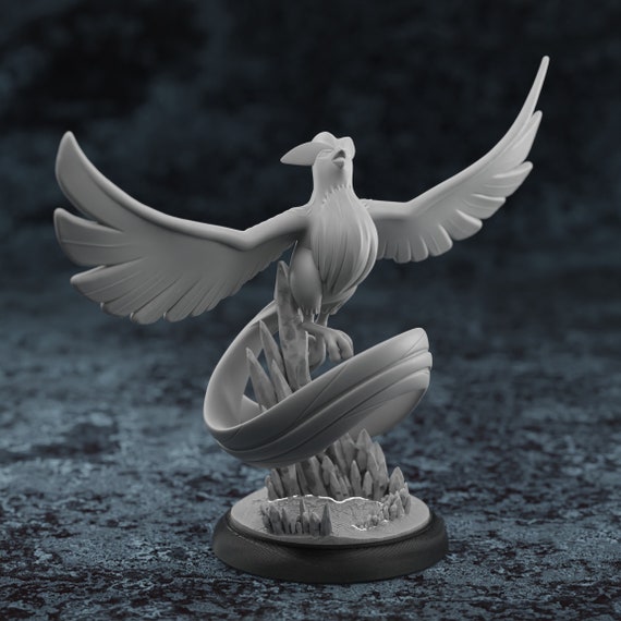 Sold Out〗Pokemon Birds Facing The Phoenix Model Statue Resin - PC