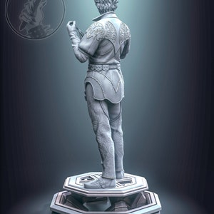 Figura Astarion Baldurs Gate 3 8k Impresión Modelo impreso en 3D / Regalo para jugador / Estatua BG3 / Regalo hecho a mano / Geschenk Skulptur / imagen 4